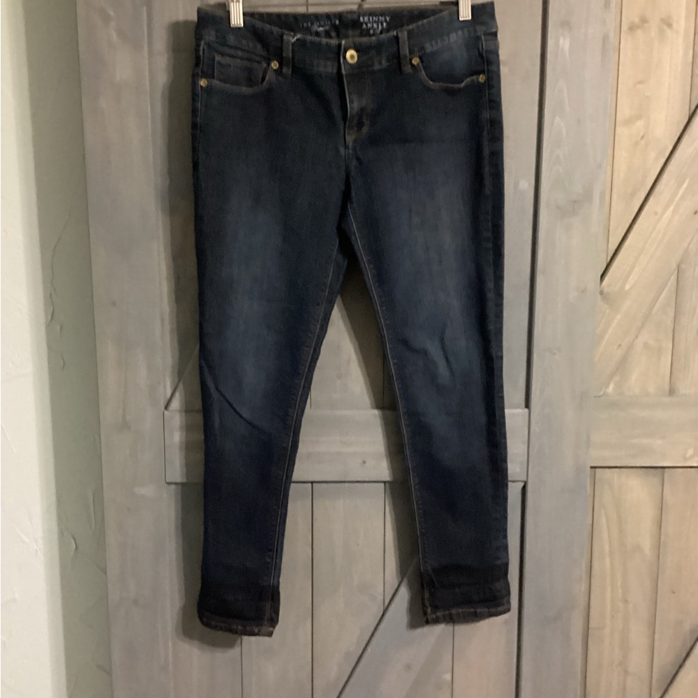 The Limited Women's Deep Indigo Skinny Ankle 678 Jeans